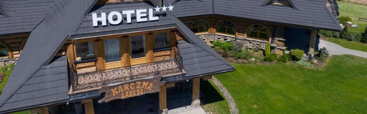 Отель Łabędź Hotel Karczma Илава-6